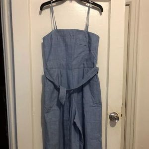 J crew chambray jumpsuit size 0